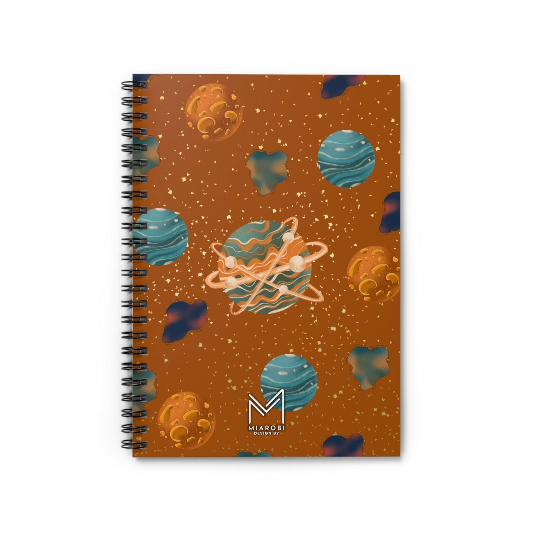 Moonstruck Wonder Spiral Notebook - Miarobi Design By