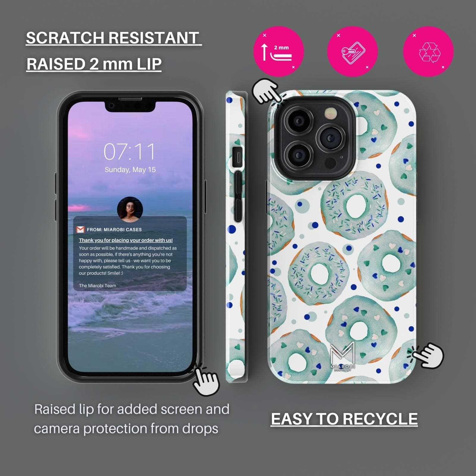 Pistachio Cream Phone Case - Miarobi Design By