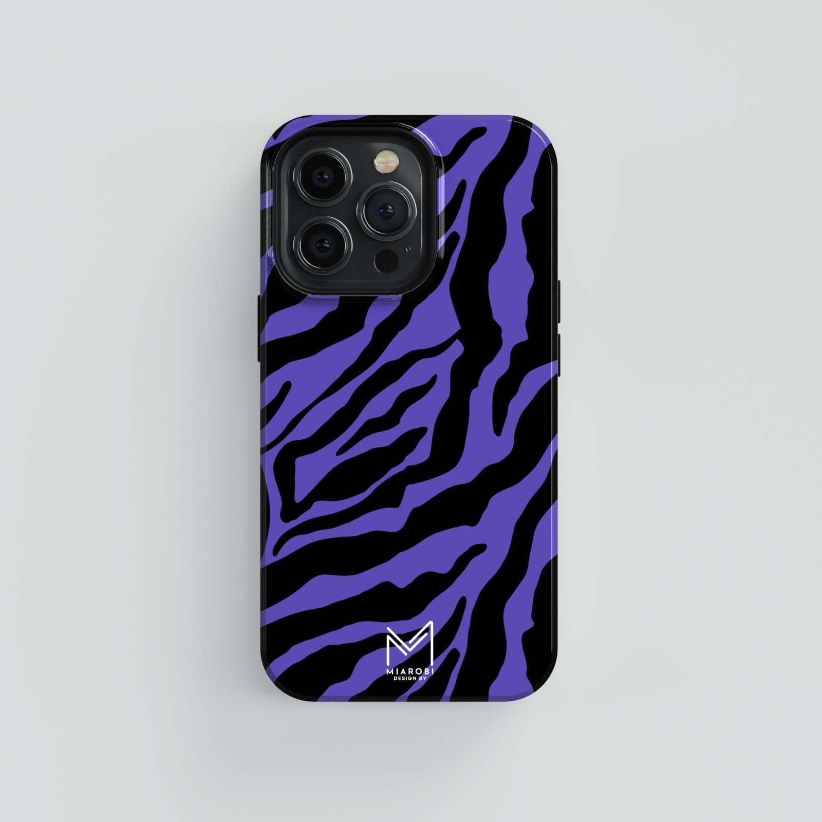 Power Stripes Confidence (Blue) Phone Case - Miarobi Design By