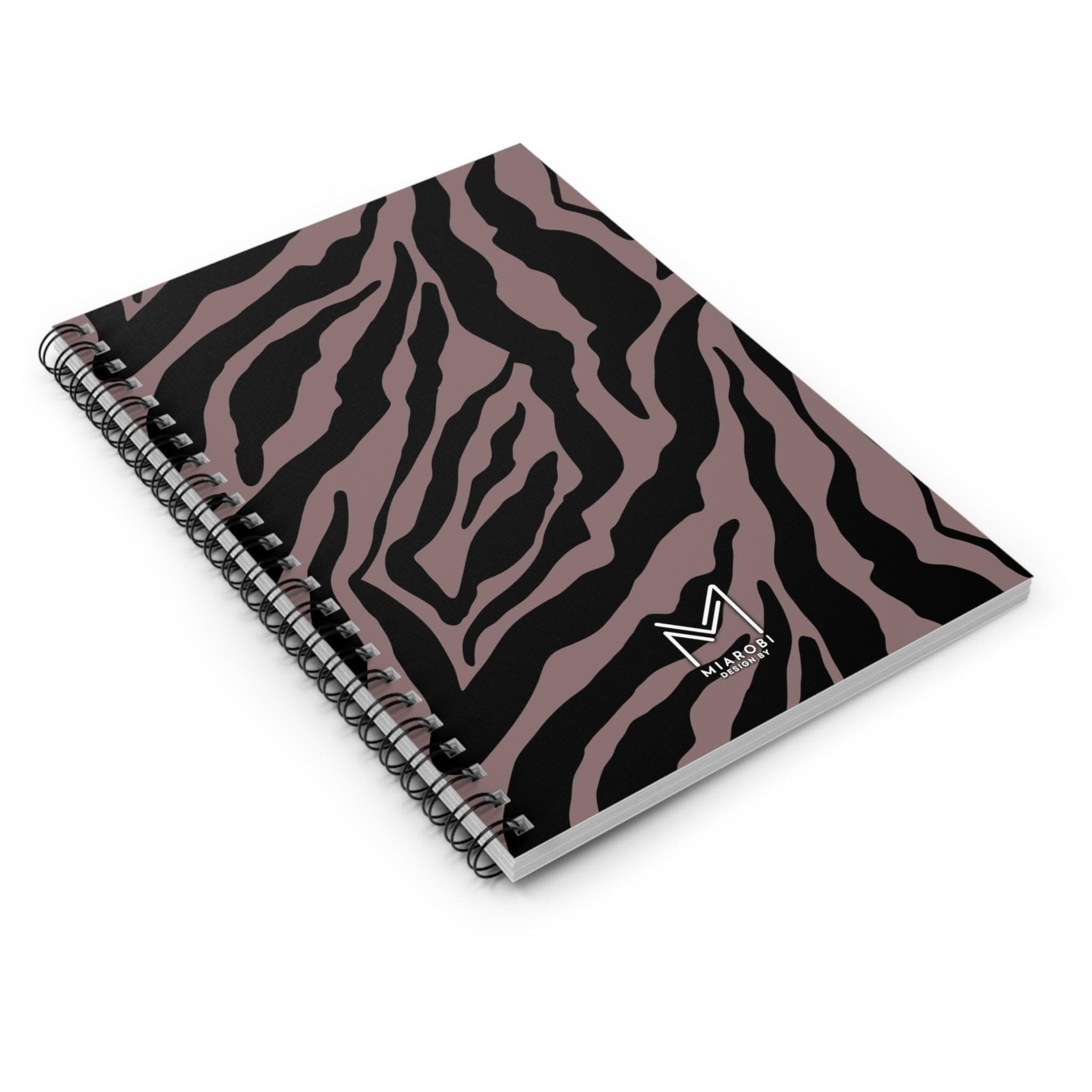 Power Stripes Confidence Spiral Notebook - Miarobi Design By