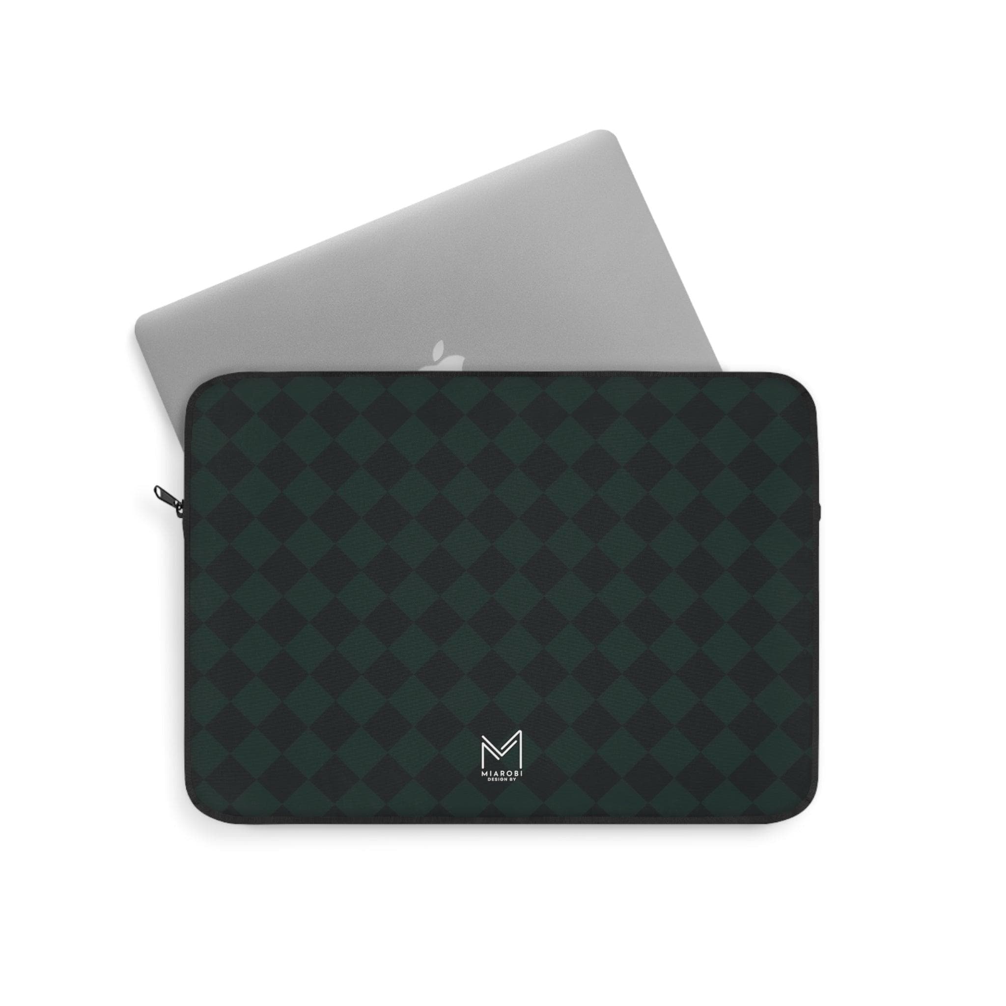 Royal Green Laptop Sleeve - Miarobi Design By