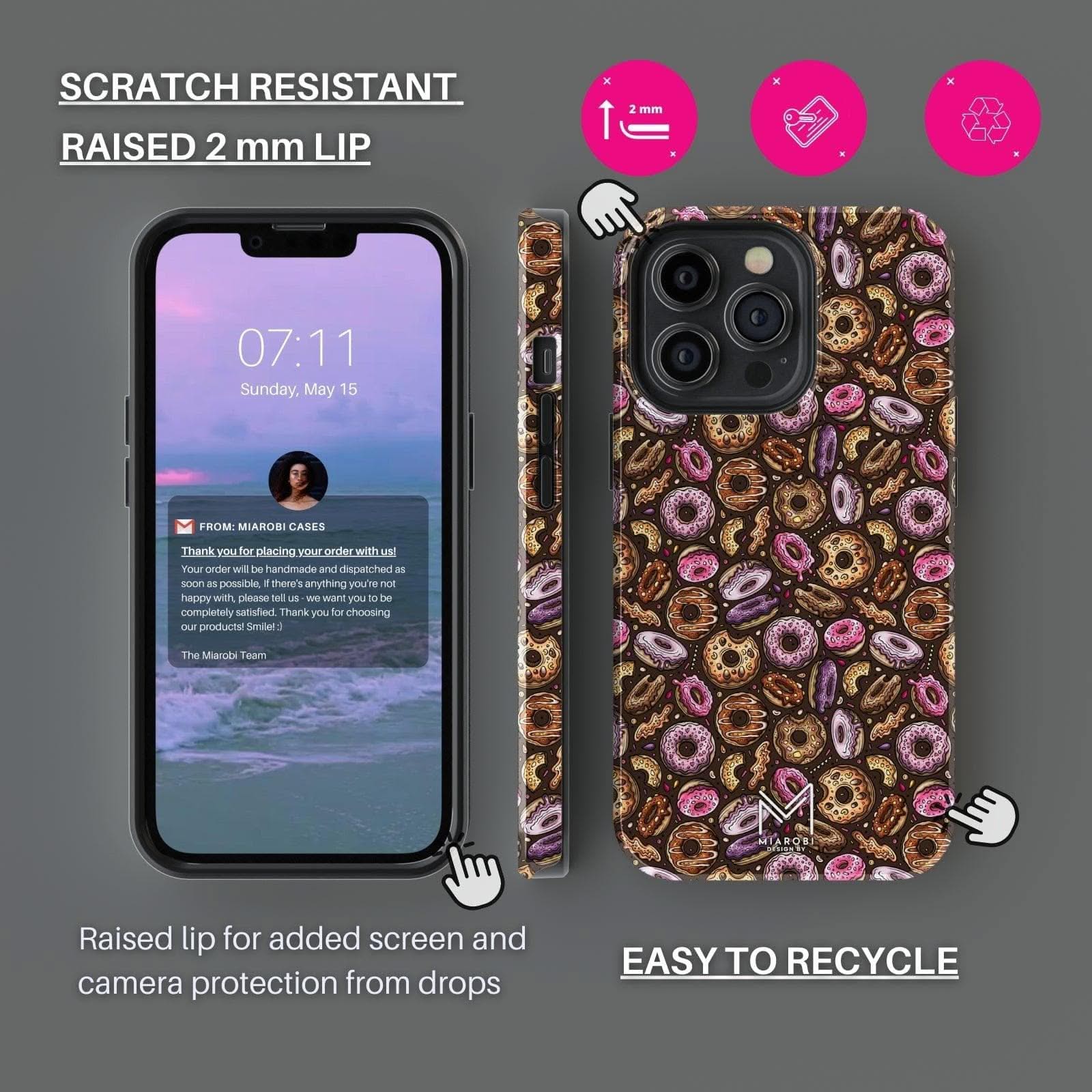 Sea of Donuts Phone Case - Miarobi Design By