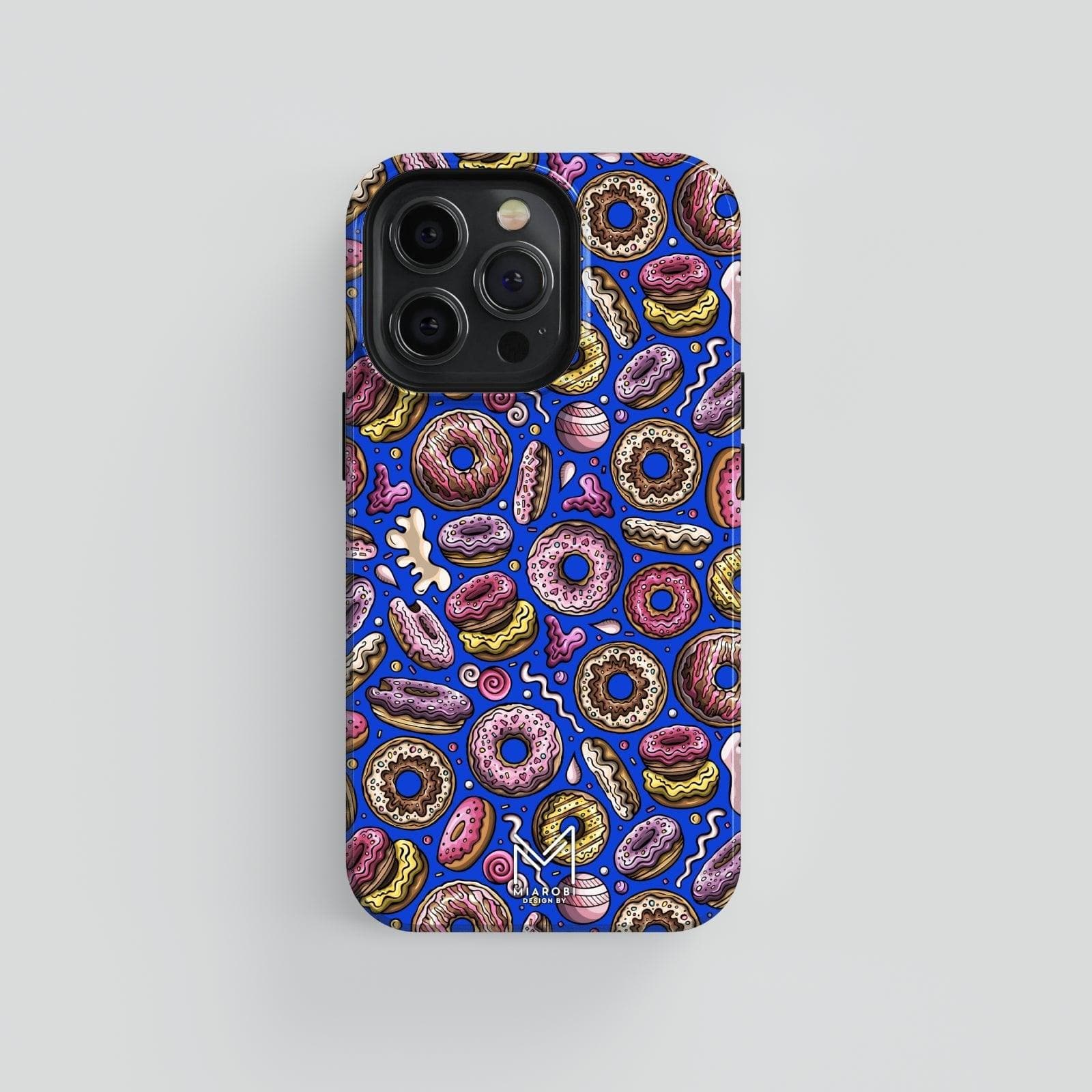 Sweet Tooth Fix (Blue) Phone Case - Miarobi Design By