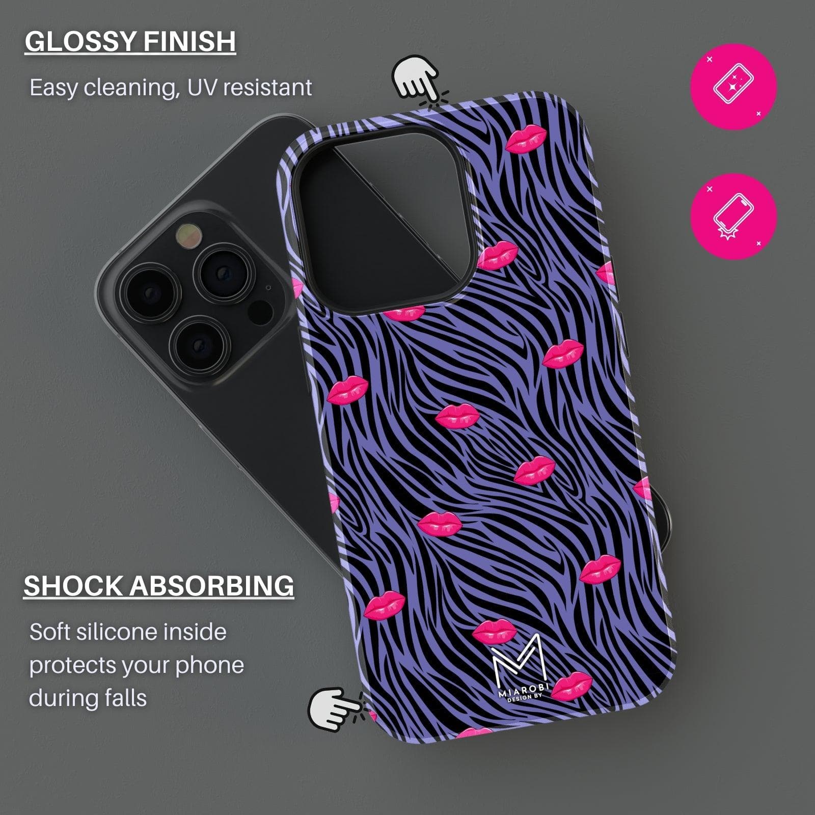 Wild Thing Inner Zebra Phone Case - Miarobi Design By