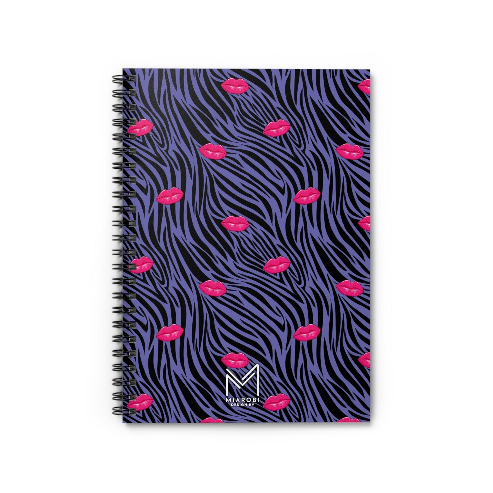 Wild Thing Inner Zebra Spiral Notebook - Miarobi Design By